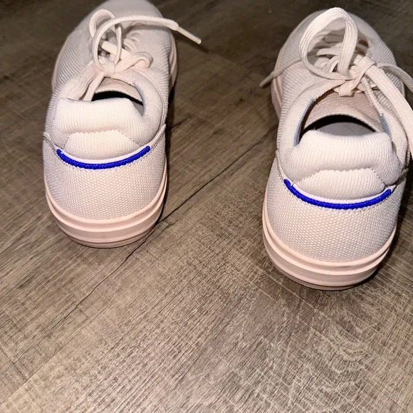 ROTHY’S The Laceup Women’s Shoes NEW IN THE BOX 9W M7.5 Preowned Color  Beige - Picture 2 of 4